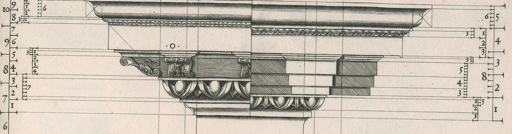 An illustration from Traitté de l'architecture svivant Vitruue, ou, Il est traitté cinq ordres de colomnes ..., 1648, leaf 86