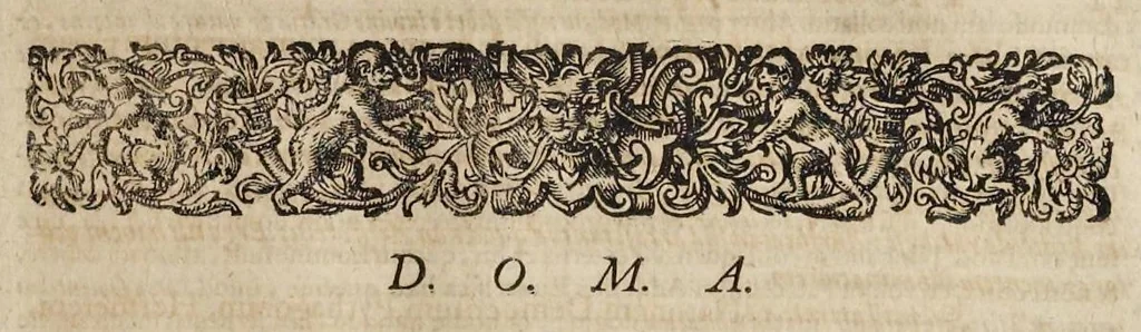 An illustration from Examen philosophiae novae, qvae veteri abrogandae opponitvr : in quo agitur de modo discendi nouo de veterum autoritate, de magia Paracelsi ex Crollio, de philosophia viuente ex Seuerino per Johannem Hartmannum, de philosophia harmonica magica Fraternitatis de Rosea Cruce, 1615, leaf 12