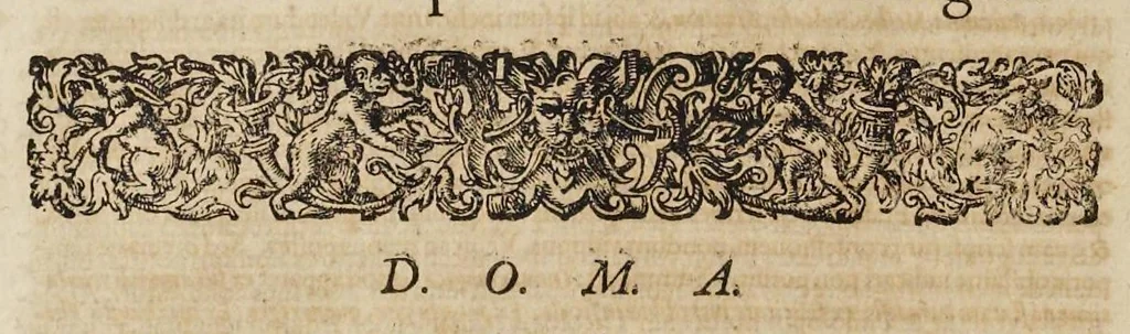 An illustration from Examen philosophiae novae, qvae veteri abrogandae opponitvr : in quo agitur de modo discendi nouo de veterum autoritate, de magia Paracelsi ex Crollio, de philosophia viuente ex Seuerino per Johannem Hartmannum, de philosophia harmonica magica Fraternitatis de Rosea Cruce, 1615, leaf 261