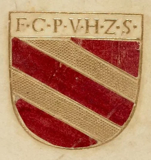 An illustration from Topographia Bohemiæ, Moraviæ et Silesiæ : das ist, Beschreibung vnd eigentliche Abbildung der vornehmensten vnd bekandtisten Stätte vund Plätze in den Königreich Boheim vnd einverleibten Landern, Mähren, vnd Schlesien, 1650, leaf 0