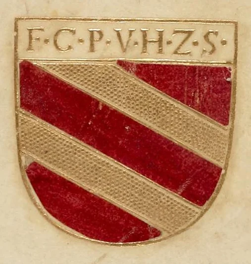 An illustration from Topographia Franconiæ : das ist, Beschreibung vnd eÿgentliche Contrafactur der vornehmbsten Stätte, vnd Plätze des Frankenlandes vnd deren, die zu dem hochlöbischen Fränkischen Craisse gezogen werden, 1648, leaf 0