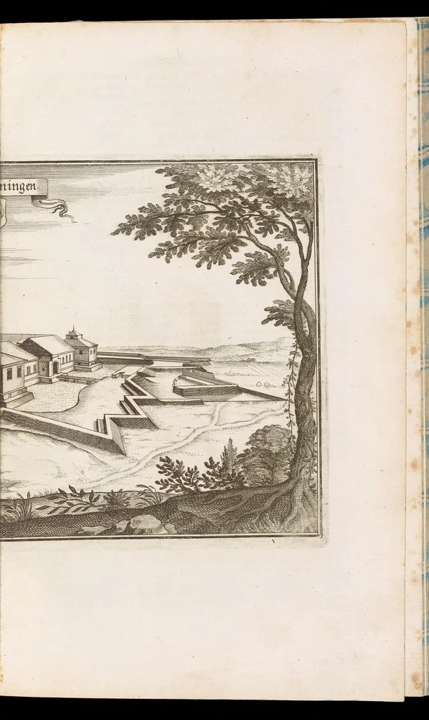 An illustration from Topographia Franconiæ : das ist, Beschreibung vnd eÿgentliche Contrafactur der vornehmbsten Stätte, vnd Plätze des Frankenlandes vnd deren, die zu dem hochlöbischen Fränkischen Craisse gezogen werden, 1648, leaf 246