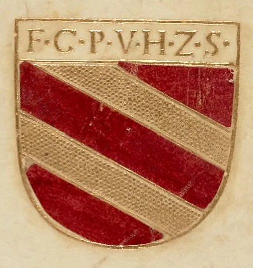 An illustration from Topographia Hassiæ et regionum vicinarum : das ist, Beschreibung der vornẽbsten Stätte vnd Plätze in Hessen vnd den benachbahrten Landtschaften als Buchen, Nassau, Betteraw, Westerwaldt, Wittgenstein, Lohngaw, vnd andern, 1646, leaf 0