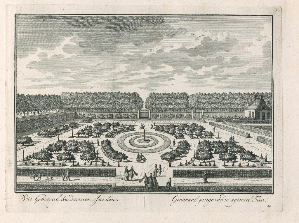 An illustration from La maison, jardins, & plantages de Zuylesteyn = Het huis, tuinen, en plantagien van Zuylesteyn, 1700, leaf 22