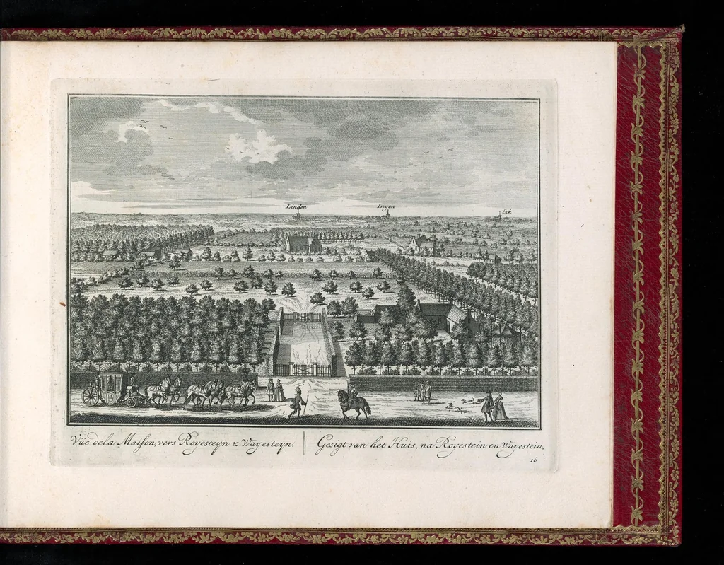 An illustration from La maison, jardins, & plantages de Zuylesteyn = Het huis, tuinen, en plantagien van Zuylesteyn, 1700, leaf 32