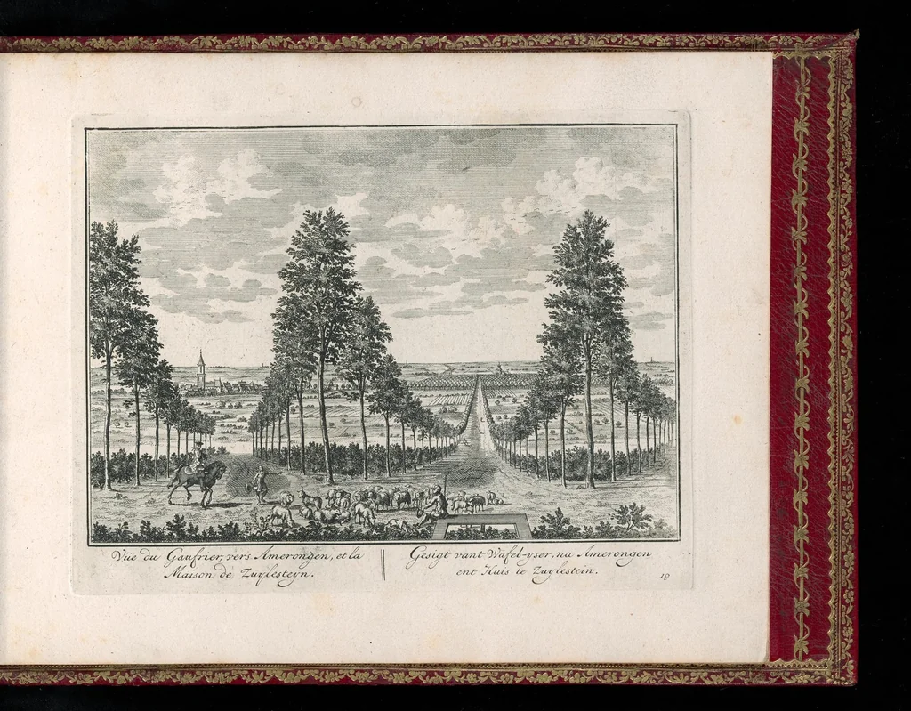 An illustration from La maison, jardins, & plantages de Zuylesteyn = Het huis, tuinen, en plantagien van Zuylesteyn, 1700, leaf 38