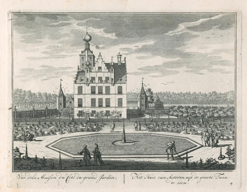 An illustration from La maison, jardins, & plantages de Zuylesteyn = Het huis, tuinen, en plantagien van Zuylesteyn, 1700, leaf 8