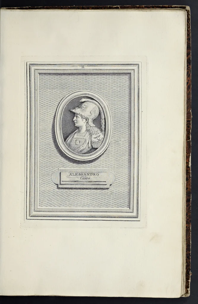 An illustration from Le gemme antiche di Anton-Maria Zanetti di Girolamo, 1750, leaf 182
