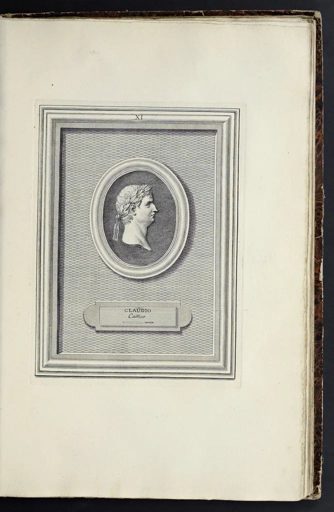 An illustration from Le gemme antiche di Anton-Maria Zanetti di Girolamo, 1750, leaf 200