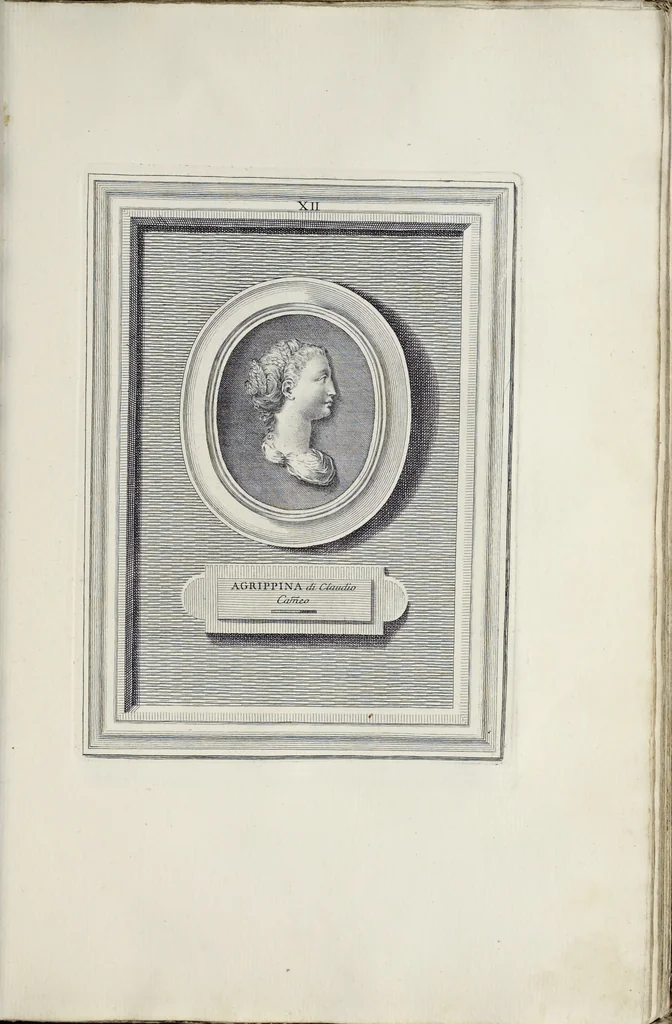 An illustration from Le gemme antiche di Anton-Maria Zanetti di Girolamo, 1750, leaf 202