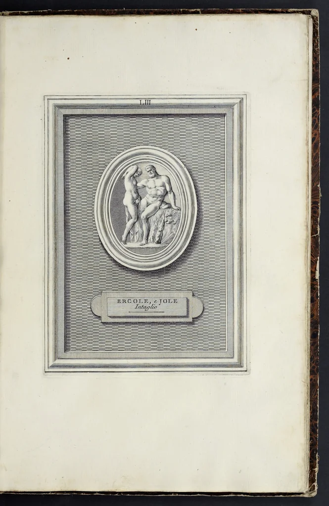 An illustration from Le gemme antiche di Anton-Maria Zanetti di Girolamo, 1750, leaf 282