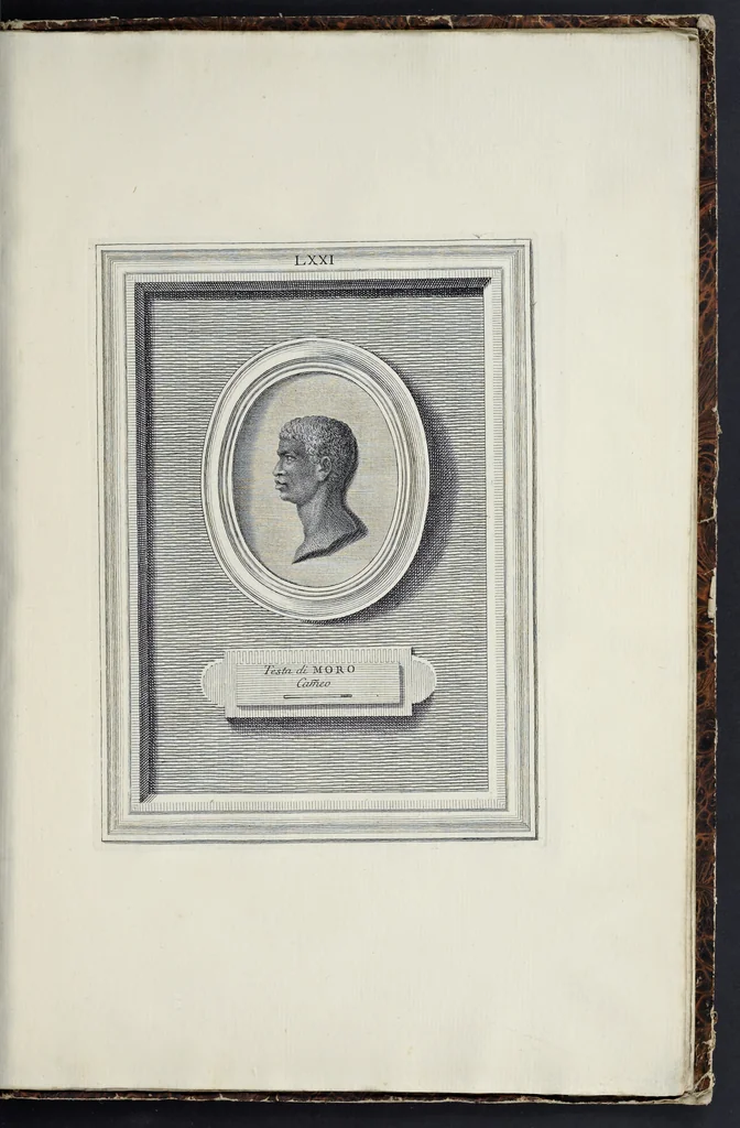 An illustration from Le gemme antiche di Anton-Maria Zanetti di Girolamo, 1750, leaf 318