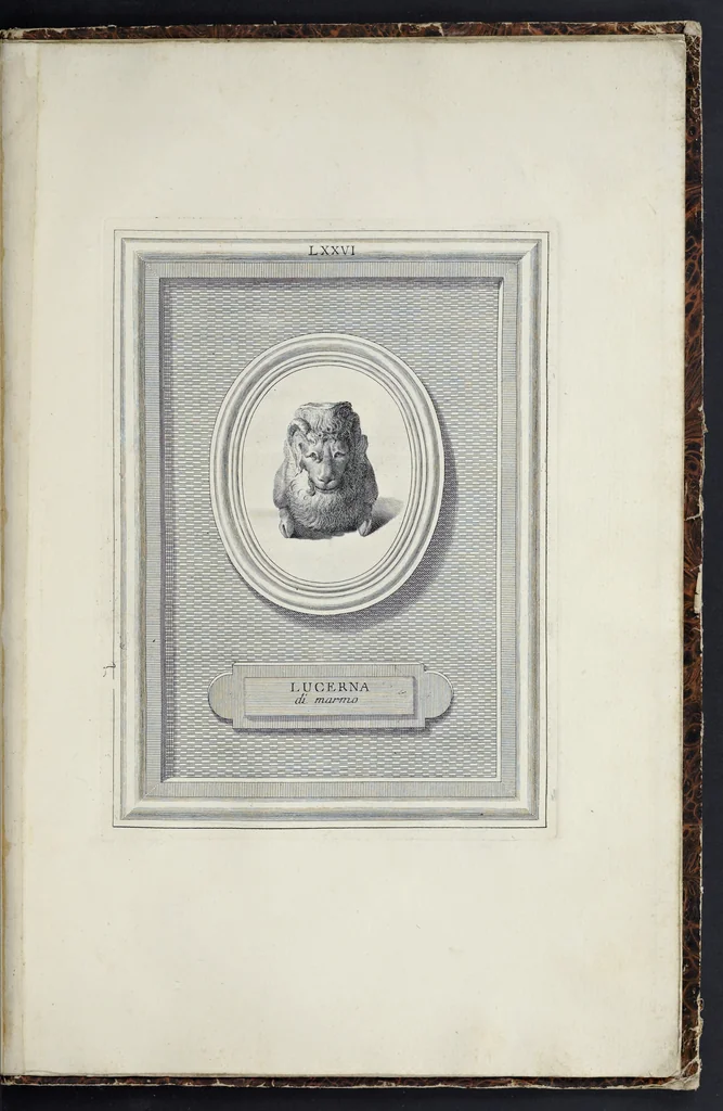 An illustration from Le gemme antiche di Anton-Maria Zanetti di Girolamo, 1750, leaf 328