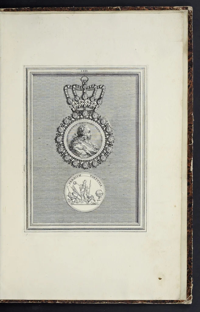 An illustration from Le gemme antiche di Anton-Maria Zanetti di Girolamo, 1750, leaf 336