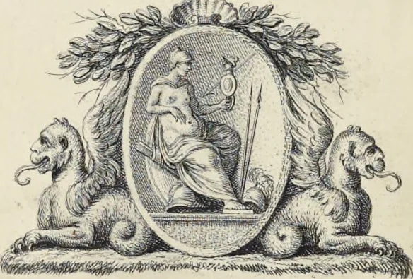 An illustration from Le gemme antiche di Anton-Maria Zanetti di Girolamo, 1750, leaf 7
