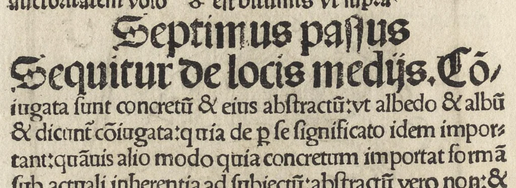 An illustration from Logica memoratiua : chartiludiũ logice, siue, totius dialectice memoria : & nouus Petri Hyspani textus emendatus : cum iucundo pictasmatis exercitio, 1509, leaf 115