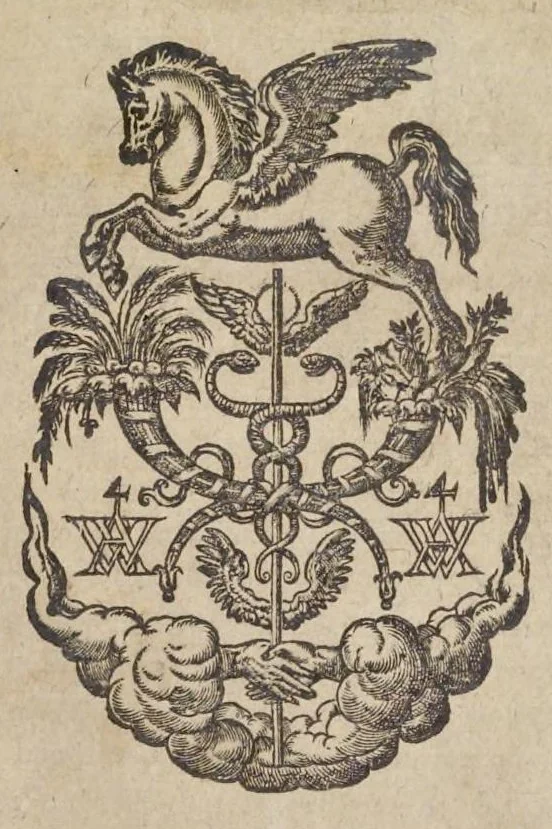 An illustration from Historicarum commemorationum rerum Graecarum libri duo : in quibus tam Helladis quam Peloponnesi, quae in lucem antea non venerunt, explicantur, 1605, leaf 4