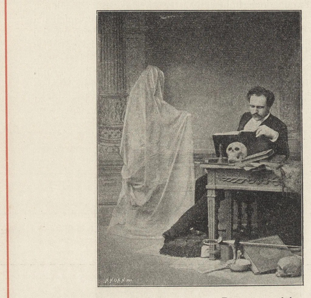 An illustration from Die Magie des XIX. Jahrhunderts als Kunst und als Geheimwissenschaft, 1896, leaf 75