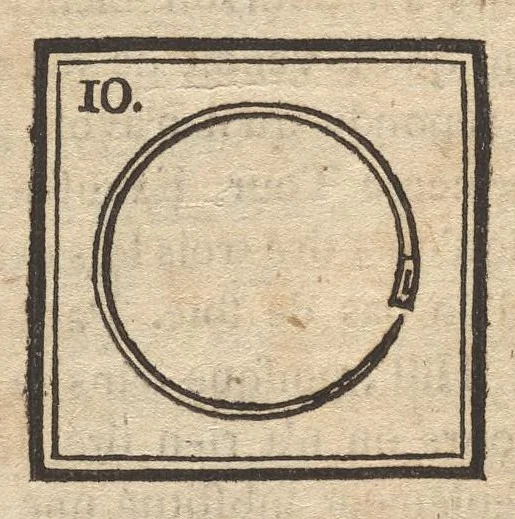 An illustration from Supplément a La magie blanche dévoilée : contenant l'explication de plusieurs tours nouveaux, joués depuis peu à Londres : avec des éclaircissemens sur les artifices des joueurs de profession, les cadrans sympathiques, le mouvement perpétuel, les chevaux savans, les poupées parlantes, les automates dansans, les ventriloques, les sabots élastiques, &c. &c., 1792, leaf 49