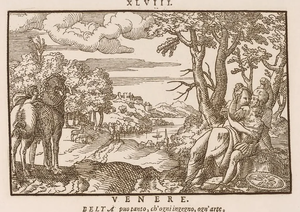 An illustration from Livres à dentelles, 1887, leaf 18
