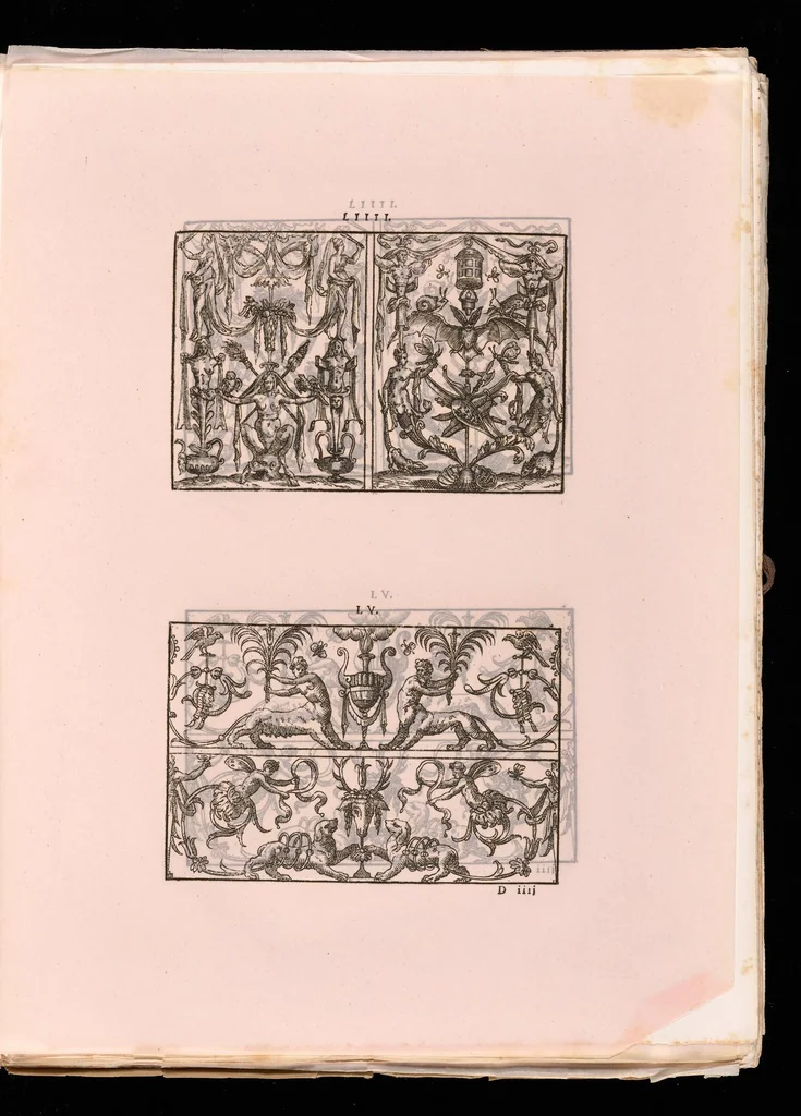 An illustration from Livres à dentelles, 1887, leaf 28