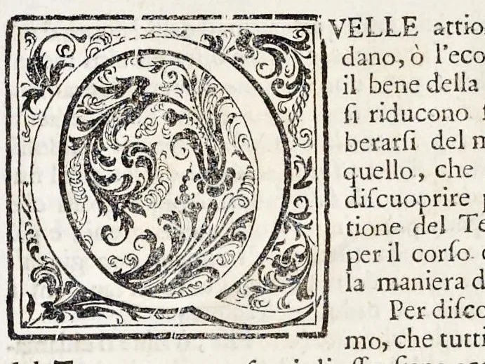 An illustration from L'arte di restituire à Roma la tralasciata nauigatione del suo Teuere : divisa in tre parti. 1. Gl'impedimenti, che sono nell'alueo del Teuere da Roma à Perugia, e suoi rimedij. 2. Le difficoltà, che sono nella nauigatione del Teuere da Roma sino al mare, e suoi rimedij. 3. Nella quale si discorre perche Roma è stata fabricata, e mantenuta sù le sponde del Teuere, e si tratta d'alcun'altre propositioni proficue per lo stato ecclesiastico., 1685, leaf 14
