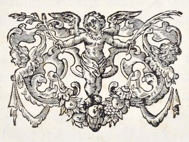 An illustration from L'arte di restituire à Roma la tralasciata nauigatione del suo Teuere : divisa in tre parti. 1. Gl'impedimenti, che sono nell'alueo del Teuere da Roma à Perugia, e suoi rimedij. 2. Le difficoltà, che sono nella nauigatione del Teuere da Roma sino al mare, e suoi rimedij. 3. Nella quale si discorre perche Roma è stata fabricata, e mantenuta sù le sponde del Teuere, e si tratta d'alcun'altre propositioni proficue per lo stato ecclesiastico., 1685, leaf 6
