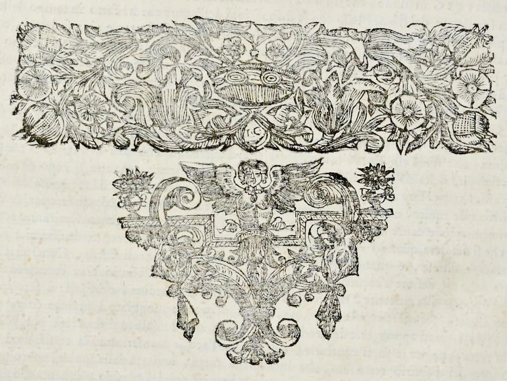 An illustration from L'arte di restituire à Roma la tralasciata nauigatione del suo Teuere : divisa in tre parti. 1. Gl'impedimenti, che sono nell'alueo del Teuere da Roma à Perugia, e suoi rimedij. 2. Le difficoltà, che sono nella nauigatione del Teuere da Roma sino al mare, e suoi rimedij. 3. Nella quale si discorre perche Roma è stata fabricata, e mantenuta sù le sponde del Teuere, e si tratta d'alcun'altre propositioni proficue per lo stato ecclesiastico., 1685, leaf 63