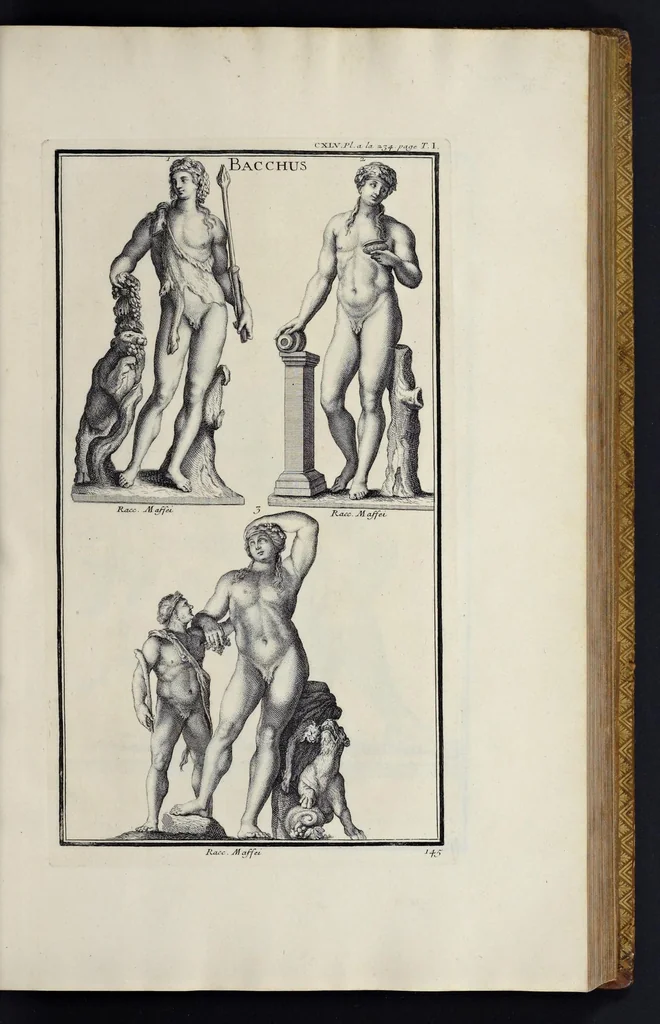 An illustration from L'antiquité expliquée et représentée en figures ..., 1719, leaf 102