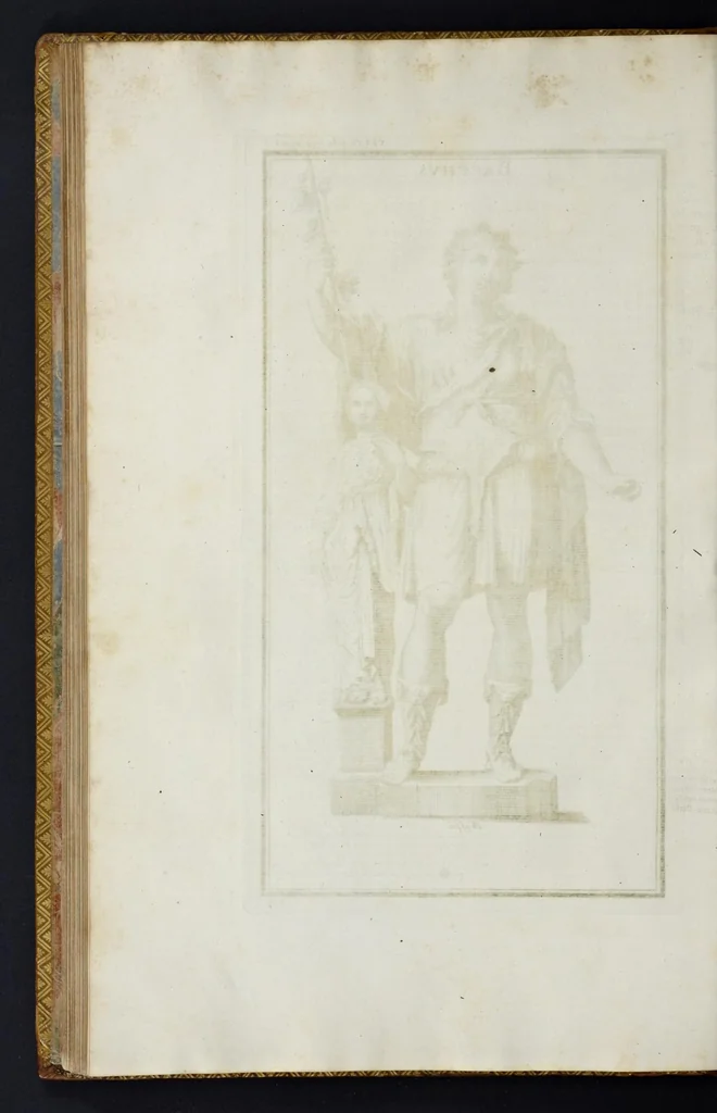 An illustration from L'antiquité expliquée et représentée en figures ..., 1719, leaf 121
