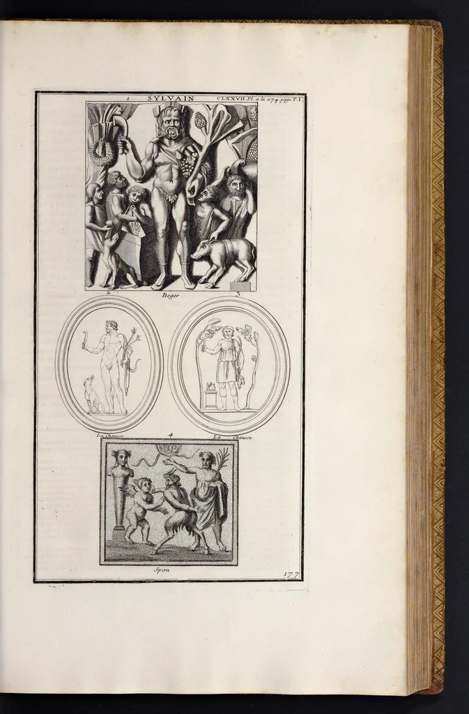 An illustration from L'antiquité expliquée et représentée en figures ..., 1719, leaf 210