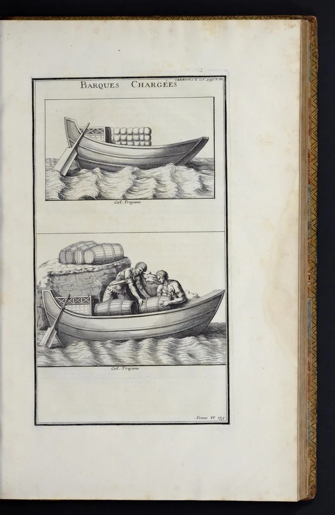 An illustration from L'antiquité expliquée et représentée en figures ..., 1719, leaf 102