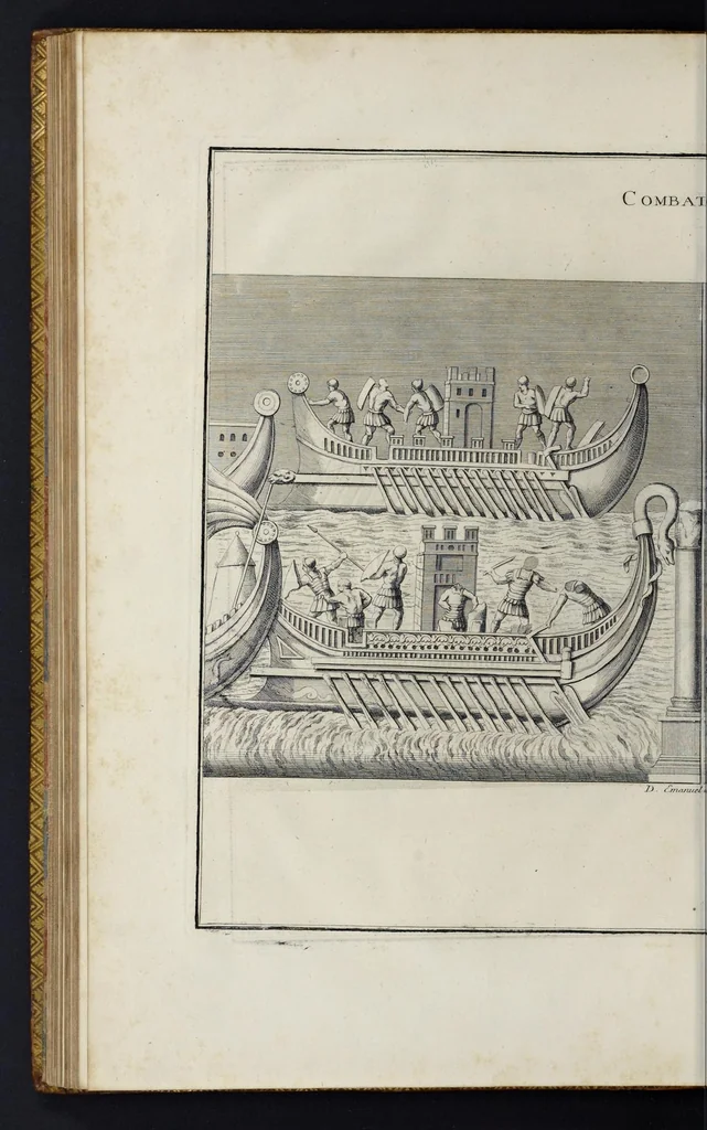 An illustration from L'antiquité expliquée et représentée en figures ..., 1719, leaf 199