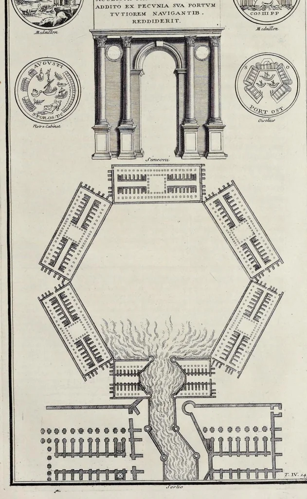 An illustration from L'antiquité expliquée et représentée en figures ..., 1719, leaf 206