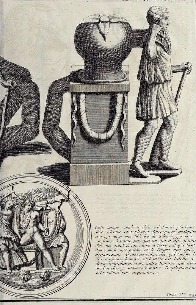An illustration from L'antiquité expliquée et représentée en figures ..., 1719, leaf 220