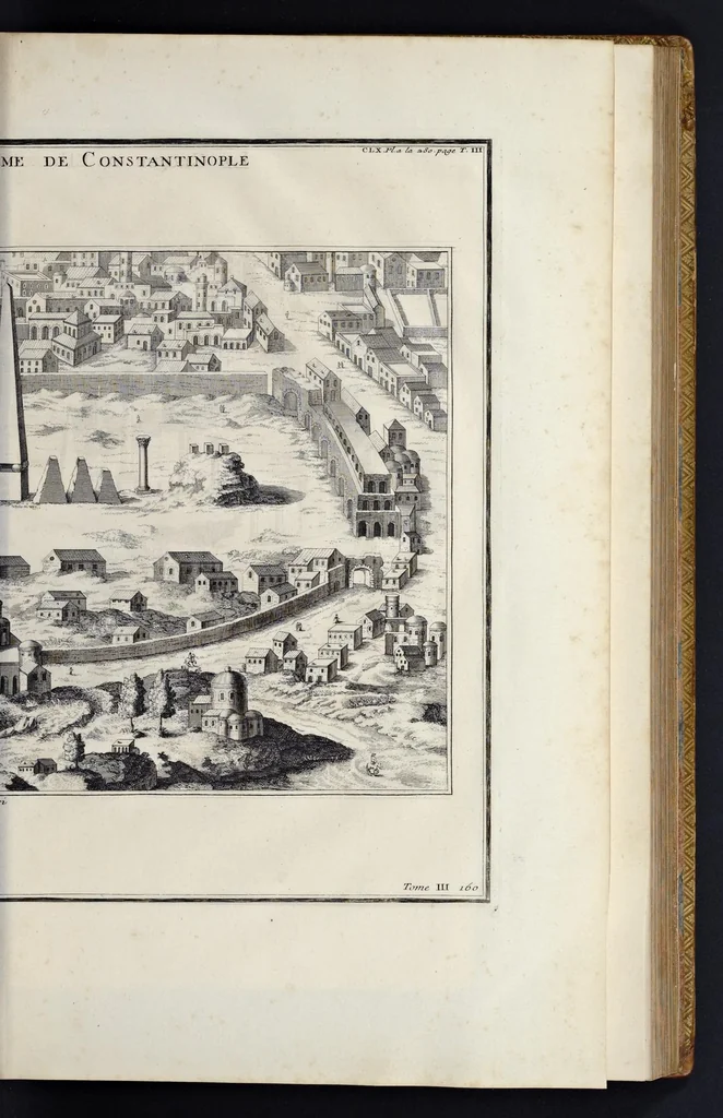An illustration from L'antiquité expliquée et représentée en figures ..., 1719, leaf 186