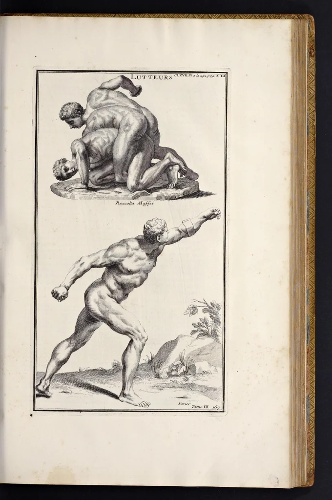 An illustration from L'antiquité expliquée et représentée en figures ..., 1719, leaf 216