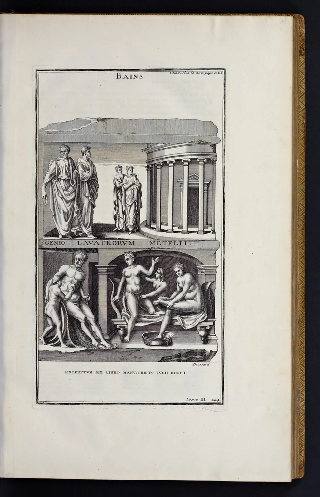 An illustration from L'antiquité expliquée et représentée en figures ..., 1719, leaf 24