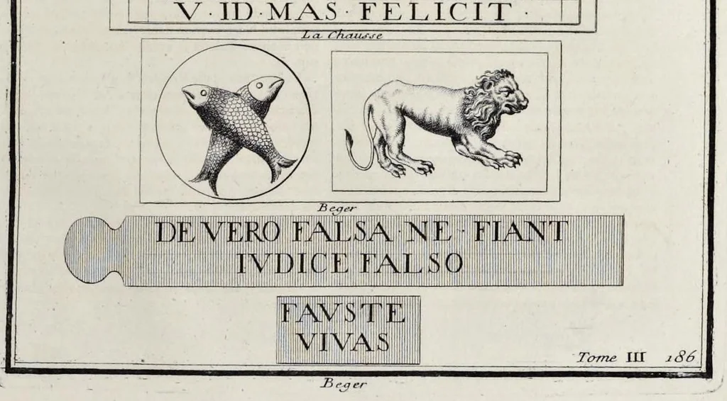 An illustration from L'antiquité expliquée et représentée en figures ..., 1719, leaf 306