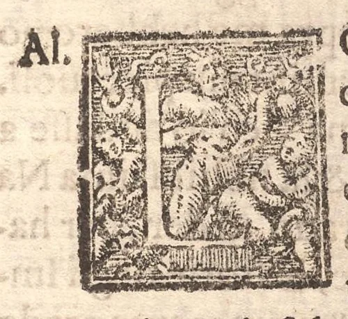 An illustration from L'antiqvita, sito, chiese, corpi santi, reliqvie et statve di Roma. Con l'origine e nobilta di Napoli, 1569, leaf 12