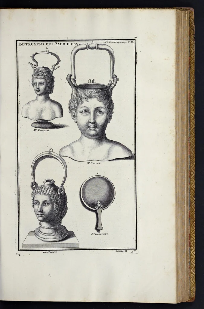 An illustration from L'antiquité expliquée et représentée en figures ..., 1719, leaf 282