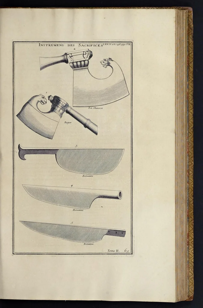 An illustration from L'antiquité expliquée et représentée en figures ..., 1719, leaf 304