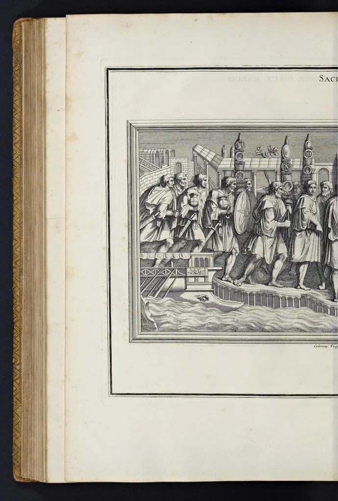 An illustration from L'antiquité expliquée et représentée en figures ..., 1719, leaf 363