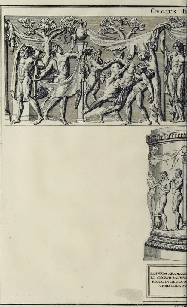 An illustration from L'antiquité expliquée et représentée en figures ..., 1719, leaf 401