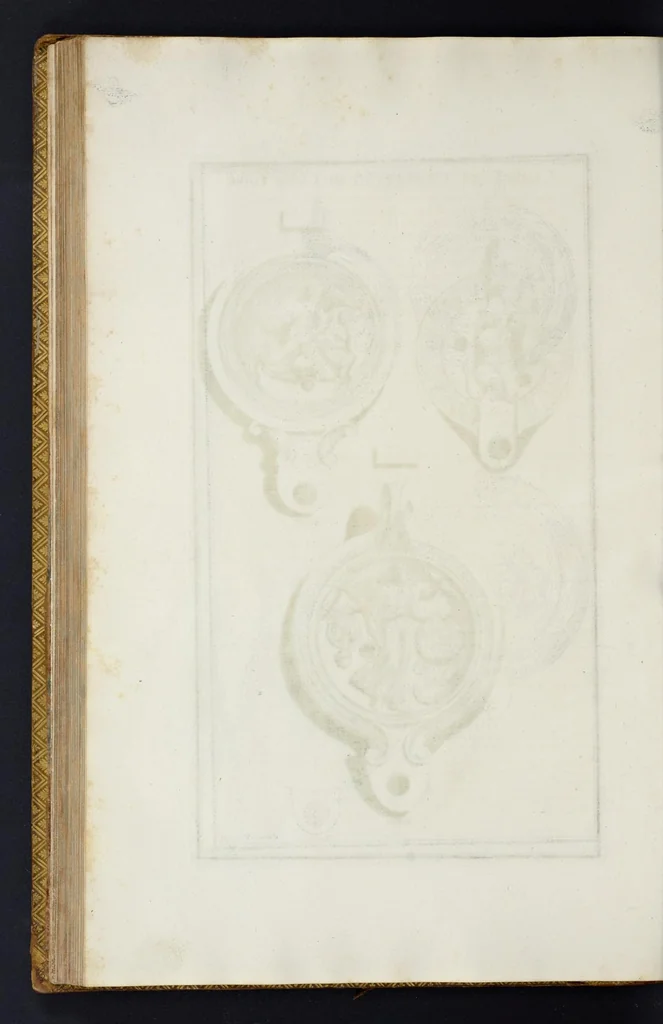 An illustration from L'antiquité expliquée et représentée en figures ..., 1719, leaf 189