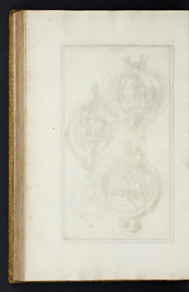 An illustration from L'antiquité expliquée et représentée en figures ..., 1719, leaf 197
