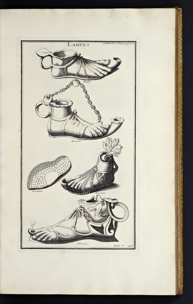 An illustration from L'antiquité expliquée et représentée en figures ..., 1719, leaf 80
