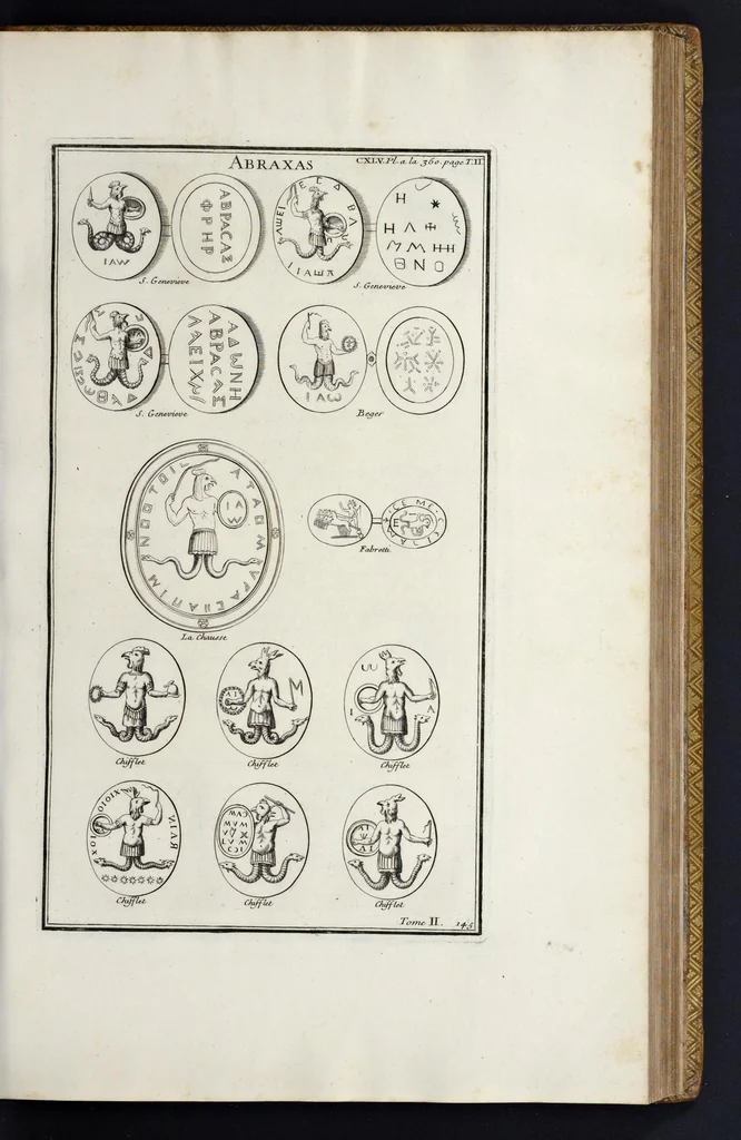 An illustration from L'antiquité expliquée et représentée en figures ..., 1719, leaf 198