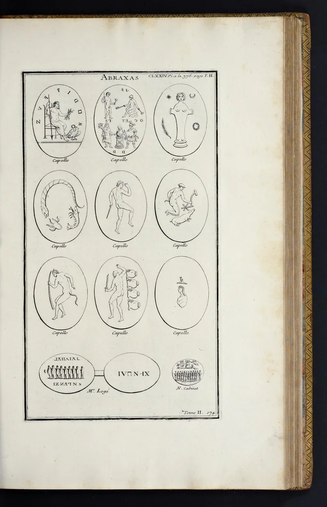 An illustration from L'antiquité expliquée et représentée en figures ..., 1719, leaf 272
