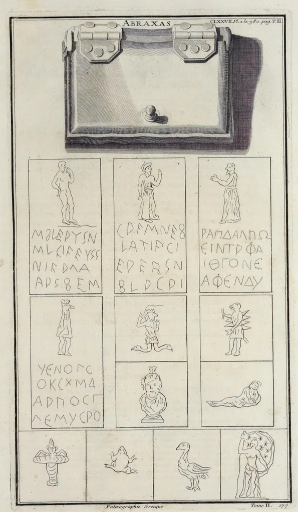 An illustration from L'antiquité expliquée et représentée en figures ..., 1719, leaf 282
